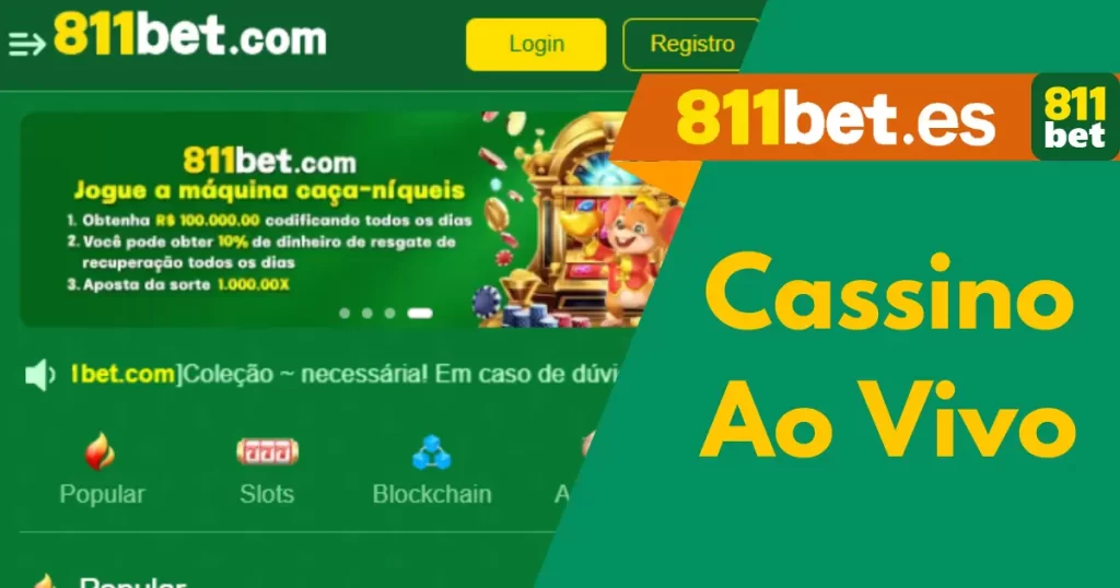 Benefícios de se juntar ao Cassino ao vivo 811Bet