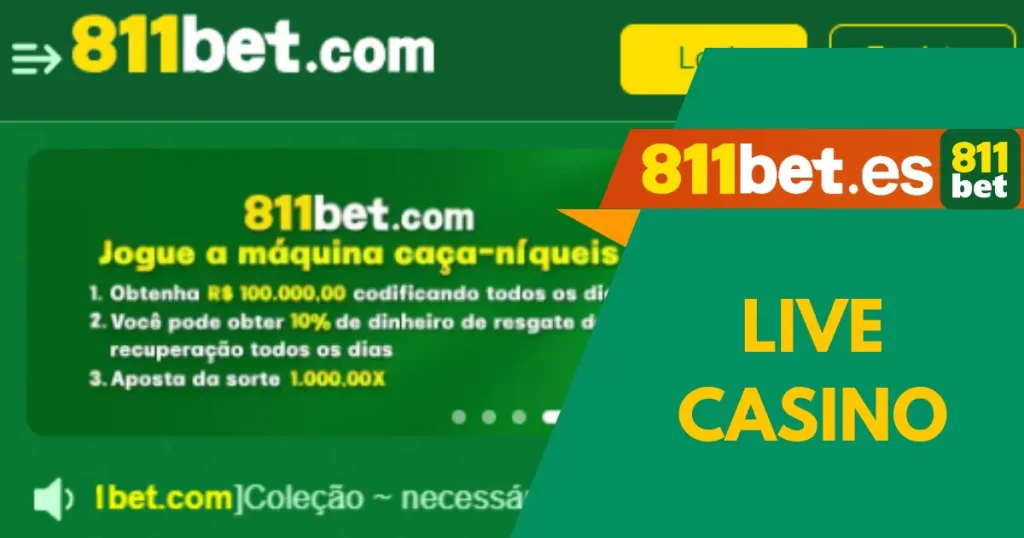 Perguntas frequentes sobre o Cassino ao vivo 811Bet