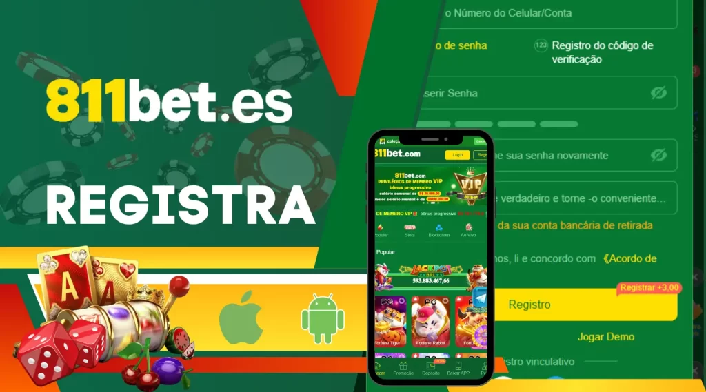 Registrar-se no 811Bet
