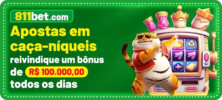 Apostas em caça-níqueisreivindique um bônus de R$ 100.000,00todos os dias